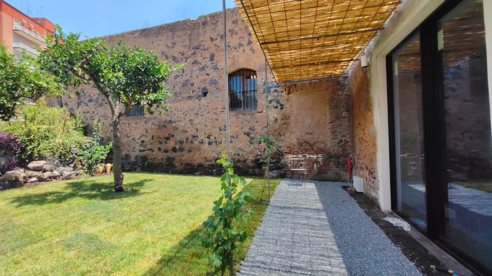 Dettaglio del giardino